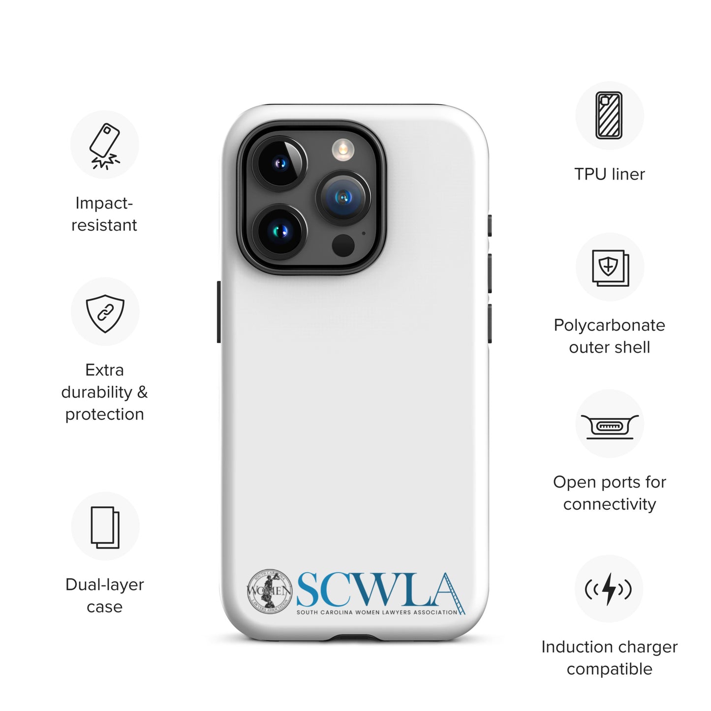 LIMITED EDITION SCWLA Ladder logo Tough Case for iPhone®